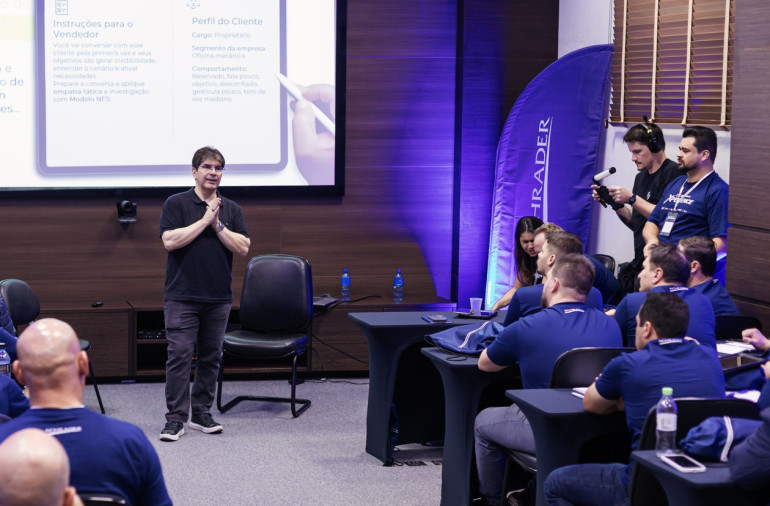 Schrader Xperience 2026 reúne equipe comercial para um dia de aprendizado e desenvolvimento