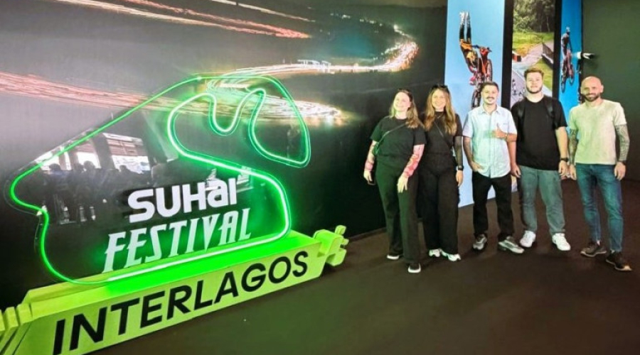 Schrader acompanha novidades do mercado de duas rodas no Suhai Festival Interlagos 2026